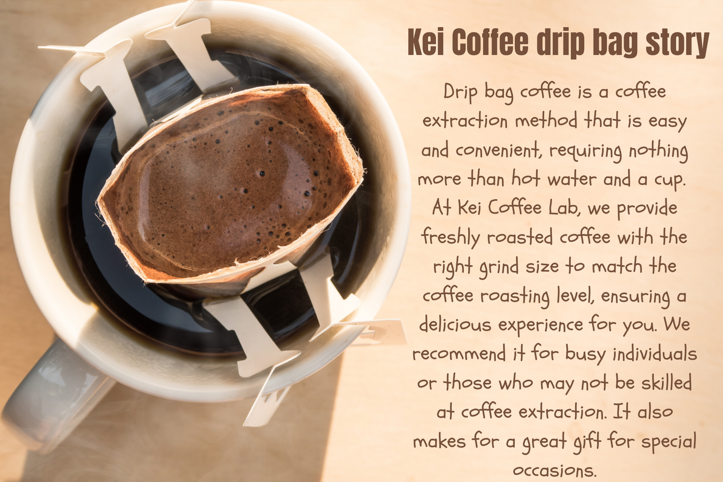 Drip bag coffee